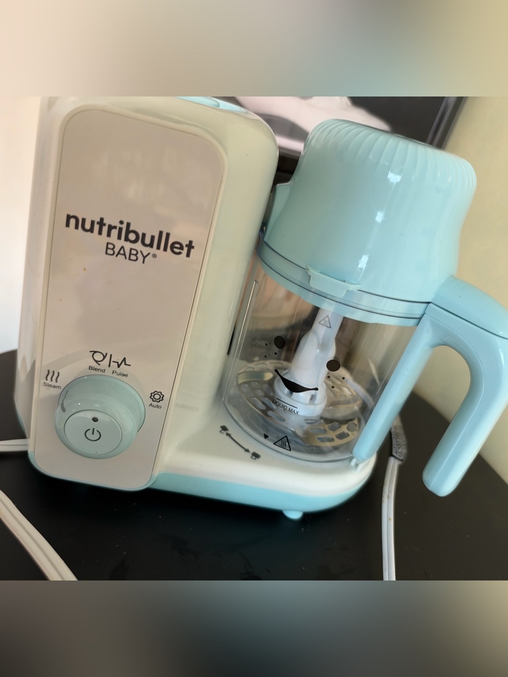 Nutribullet Baby Light Blue Baby Food Maker - Steamer & Blender
